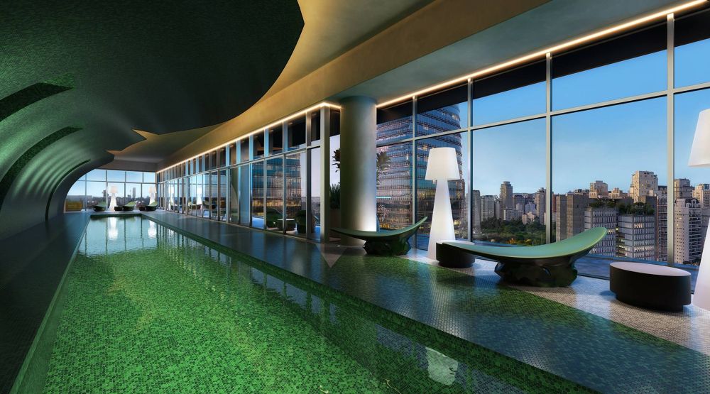 Apartamento de luxo à venda, no W Residences,  em São Paulo, Vila Olímpia, com 1 quarto, 53,75m²